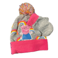 thumbnail image 2 of Peppa Pig George Hat And Mittens Set Kids 2 of 13