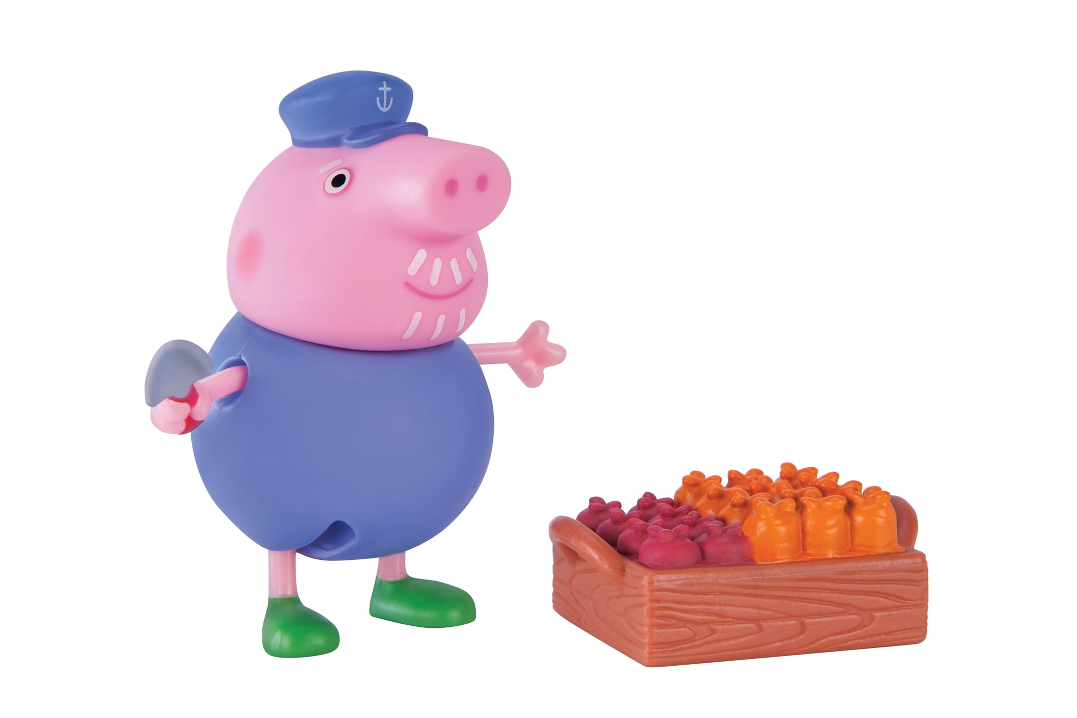 Peppa Pig Grandpa Pig's Garden Playset, Plastic, 9 Inch, No