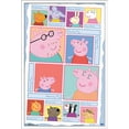 thumbnail image 1 of Peppa Pig - Grid Wall Poster, 22.375" x 34", Framed, 1 of 2