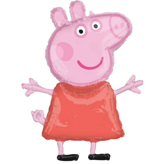 Peppa Pig Huge Super Shaped Mylar Foil Balloon - 35"