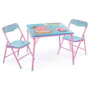 Peppa Pig Child 3-Piece Table and Chairs Set, Pink