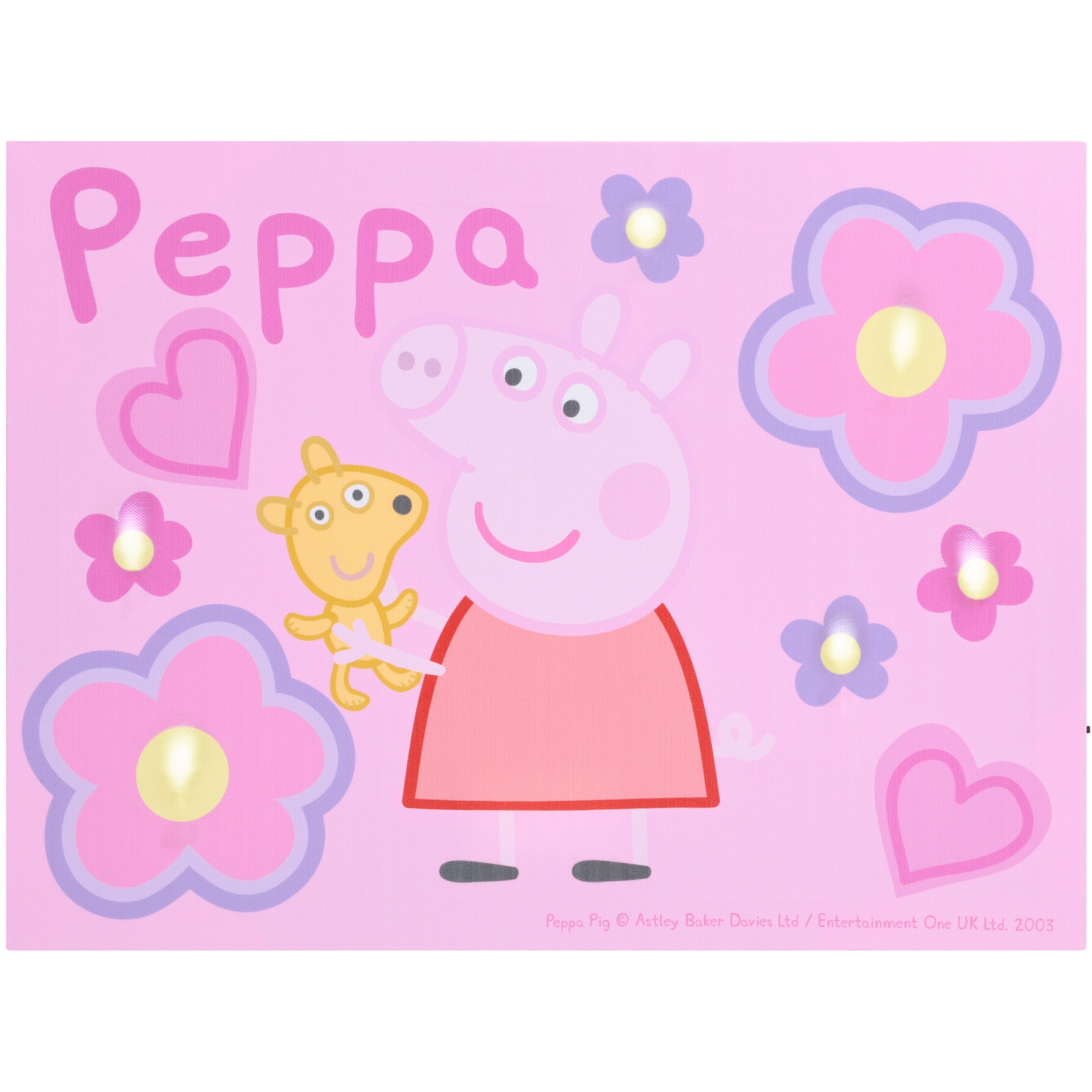 Peppa Pig LED Canvas Wall Art - image 1 of 6