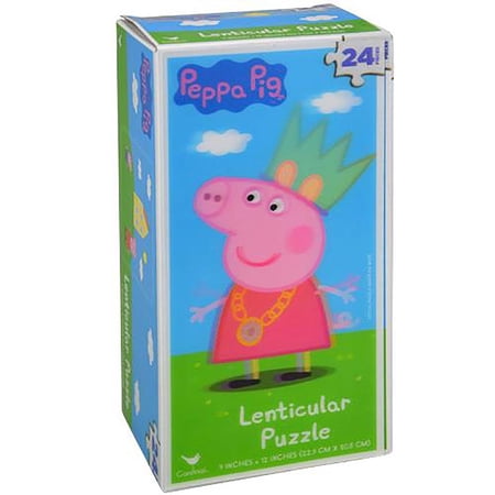 Peppa Pig Lenticular Puzzle - 24 Pieces