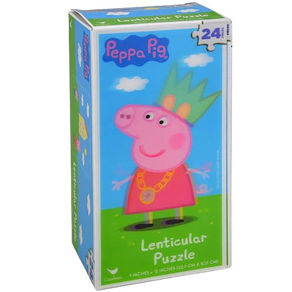 Peppa Pig Lenticular Puzzle - 24 Pieces