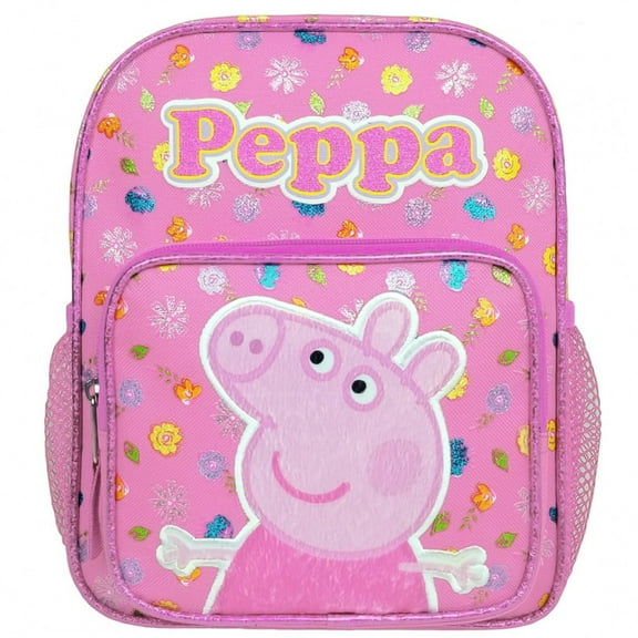Peppa Pig Lightweight Nylon Mini Backpack, Pink
