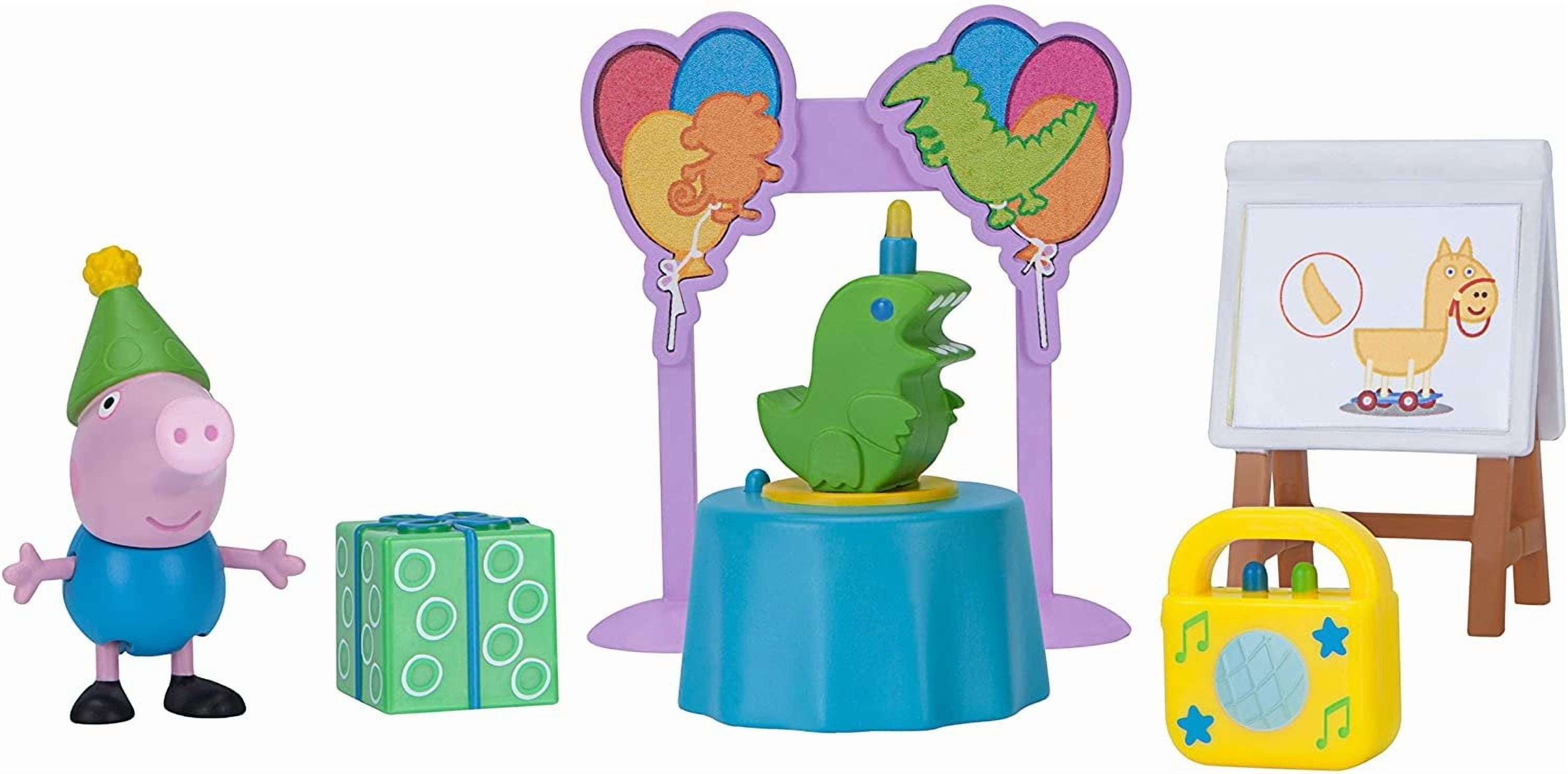 Peppa Pig Little Rooms George's Birthday Playset