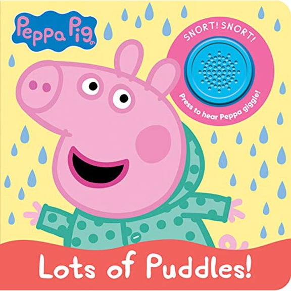 Pre-Owned Peppa Pig - Lots of Puddles! Sound Book - PI Kids (Play-A-Sound)