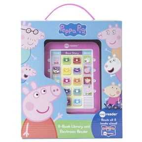 Pre-Owned Peppa Pig: Me Reader 8-Book Library and Electronic Reader Sound Book Set (Hardcover)