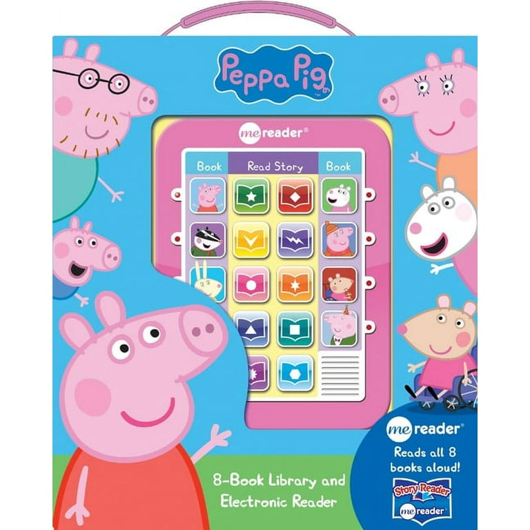 Peppa Pig: Me Reader 8-Book Library and Electronic Reader Sound Book Set [With Electronic Reader] [Book]