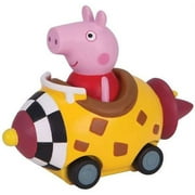 Peppa Pig Mini Buggy Peppa in Yellow Rocket Vehicle