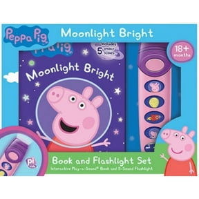 PHOENIX INTL: Peppa Pig: Moonlight Bright Book and 5-Sound Flashlight Set (Hardcover)