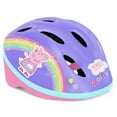 Peppa Pig MultiSport Toddler Helmet, Rainbow Sparkle (Easy Twist