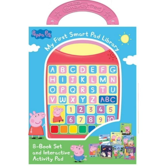 Peppa Pig: My First Smart Pad Library 8-Book Set and Interactive Activity Pad Sound Book Set (Hardcover)