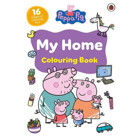 Peppa Pig: My Home Colouring Book (Paperback) Peppa Pig