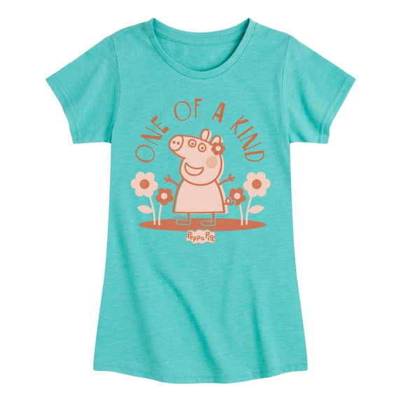 Peppa Pig - One Of A Kind - Girls Toddler And Youth Fitted Short Sleeve Tee