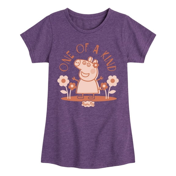 Peppa Pig - One Of A Kind - Girls Toddler And Youth Fitted Short Sleeve Tee