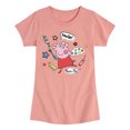 thumbnail image 1 of Peppa Pig - Paint Time - Girls Toddler And Youth Fitted Short Sleeve Tee, 1 of 5