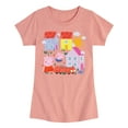 thumbnail image 1 of Peppa Pig - Peppa And George Houses - Girls Toddler And Youth Fitted Short Sleeve Tee, 1 of 5