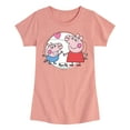 thumbnail image 1 of Peppa Pig - Peppa And George Pig - Girls Toddler And Youth Fitted Short Sleeve Tee, 1 of 5