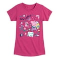 thumbnail image 1 of Peppa Pig - Peppa Explores - Girls Toddler And Youth Fitted Short Sleeve Tee, 1 of 5