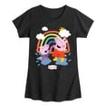thumbnail image 1 of Peppa Pig - Peppa George Rain Puddle - Girls Toddler And Youth Fitted Short Sleeve Tee, 1 of 5
