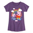 thumbnail image 1 of Peppa Pig - Peppa George Rain Puddle - Girls Toddler And Youth Fitted Short Sleeve Tee, 1 of 5