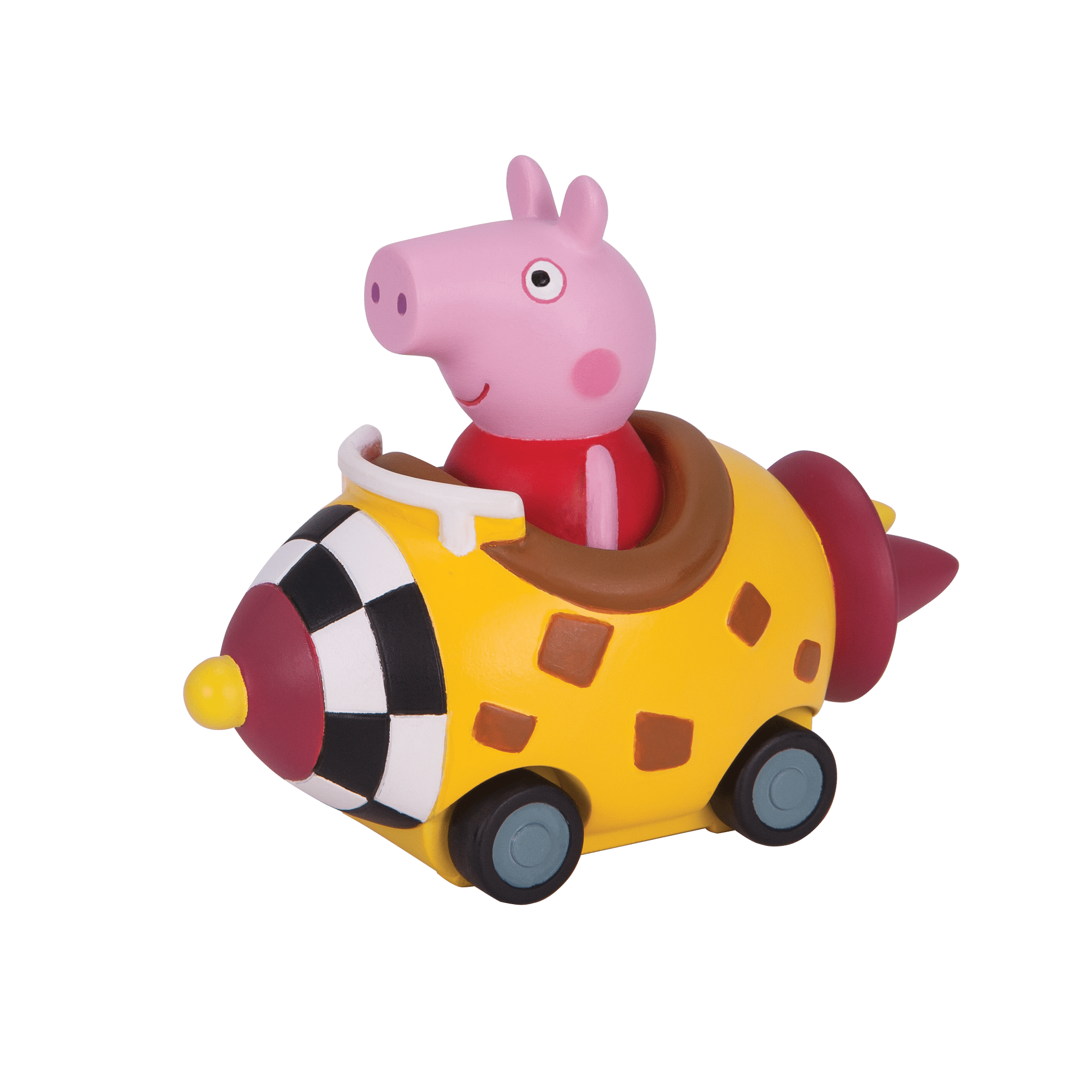 Peppa Pig Mini Buggy Rocket Figure Play Set Kid Toy Characters