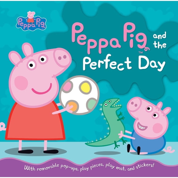 Peppa Pig Peppa Pig and the Perfect Day: (Interactive Activity Storybook with 7 Punch-Out Characters, Pop-Up Removeable Car &amp; , (Hardcover)