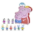 thumbnail image 1 of Peppa Pig Peppa's Adventures Carry-Along Brothers & Sisters Preschool Toy, 9 Figures, Ages 3+, 1 of 5