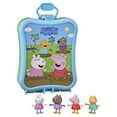 thumbnail image 1 of Peppa Pig: Peppa’s Adventures Peppa's Carry-Along Friends Doll Playset, 4 Pieces, 1 of 5