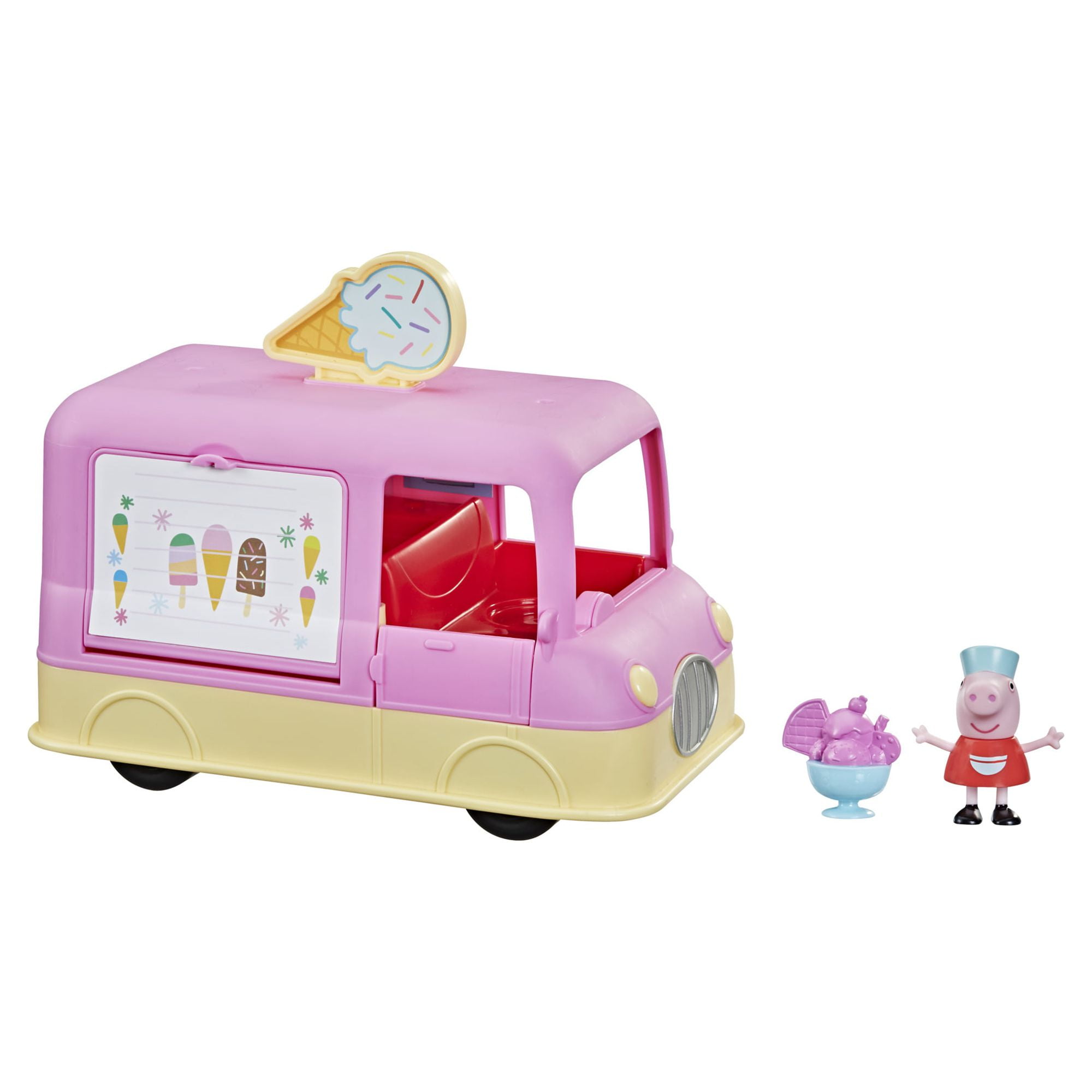Peppa Pig Peppa’s Adventures Ice Cream Truck Kids Toy For Boys and Girls