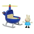 thumbnail image 1 of Peppa Pig Peppa's Club Little Helicopter Vehicle & Figure [with Rebecca Rabbit], 1 of 5