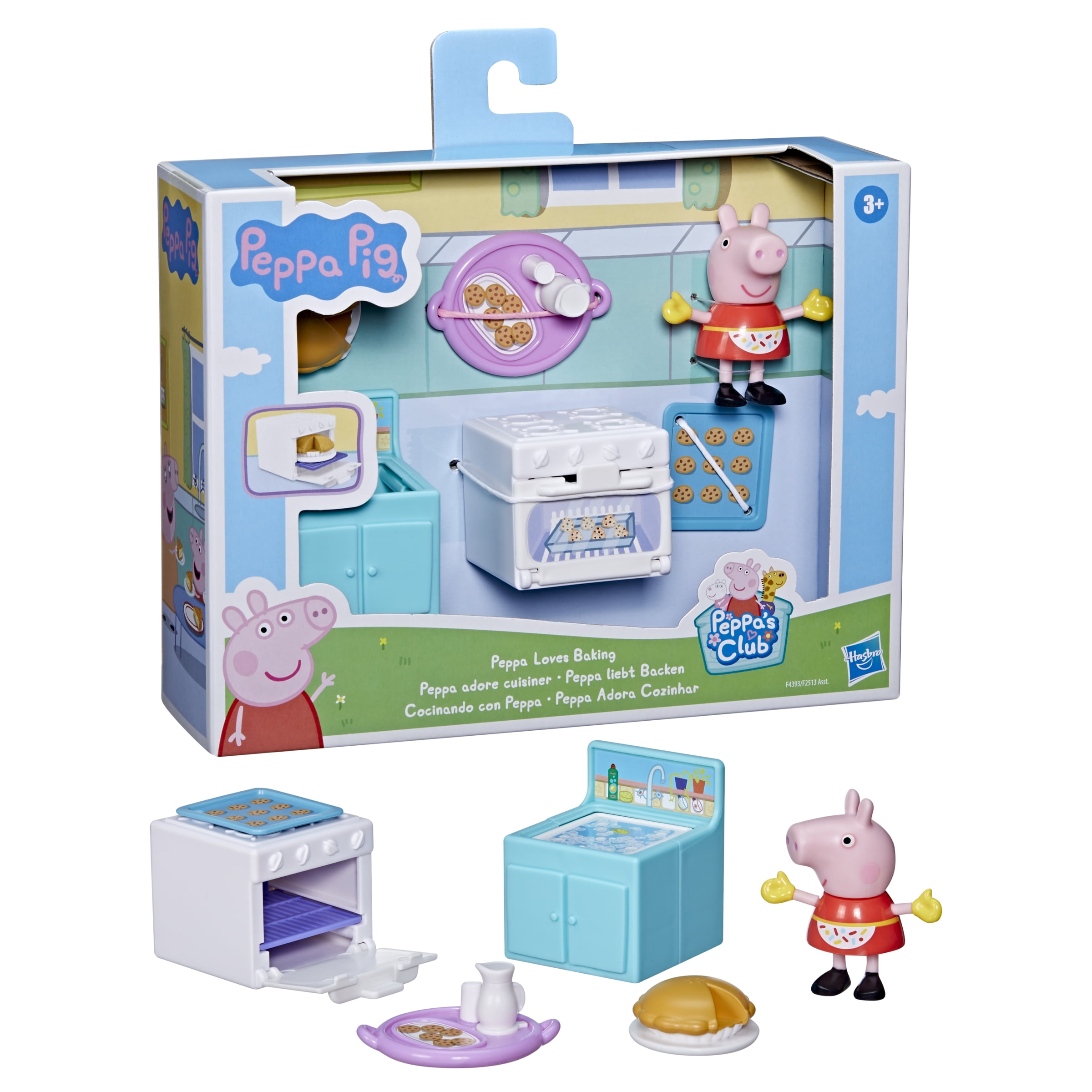 Peppa Pig Peppa's Adventures Little Rooms Accessory Doll Playsets Assortment