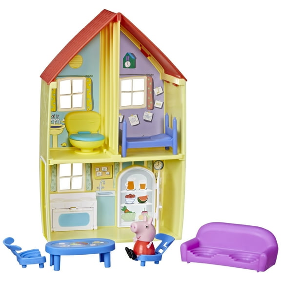 Peppa Pig Peppas Adventures Peppas Family House Playset Preschool, Ages 3 and up