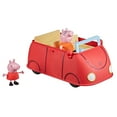 thumbnail image 1 of Peppa Pig Peppa’s Adventures Peppa’s Family Red Car Preschool Toy, 1 of 8