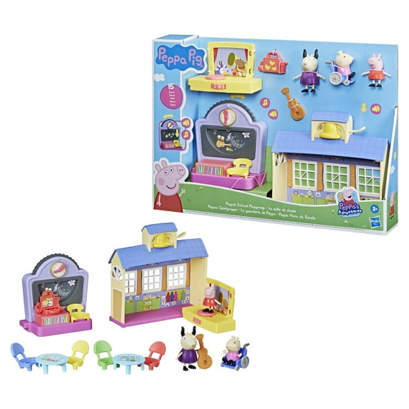 Peppa Pig Peppa’s Adventures Peppa's School Playgroup Preschool Playset