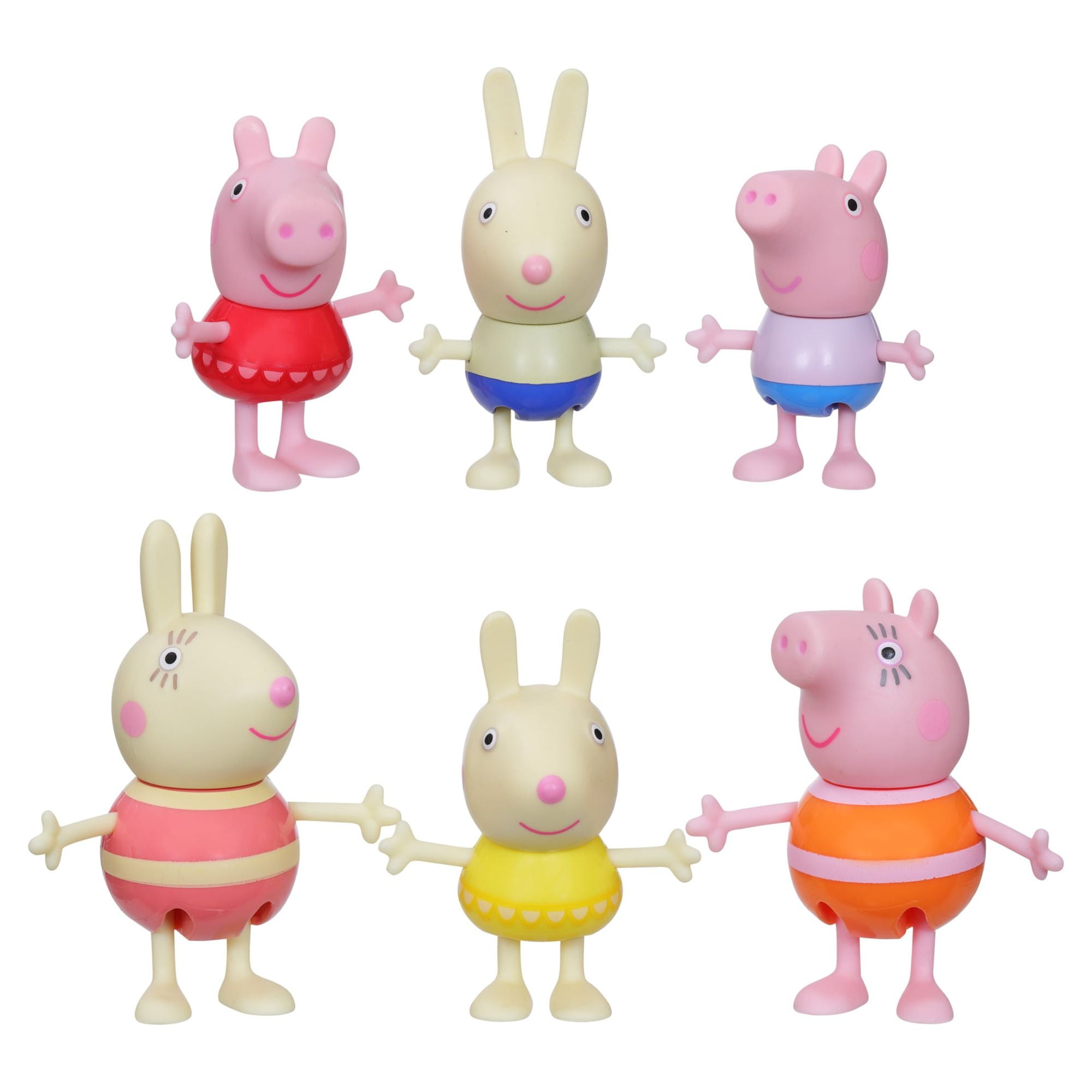 Peppa Pig 6-Pack Swim Time Figure Set Walmart Algeria Ubuy