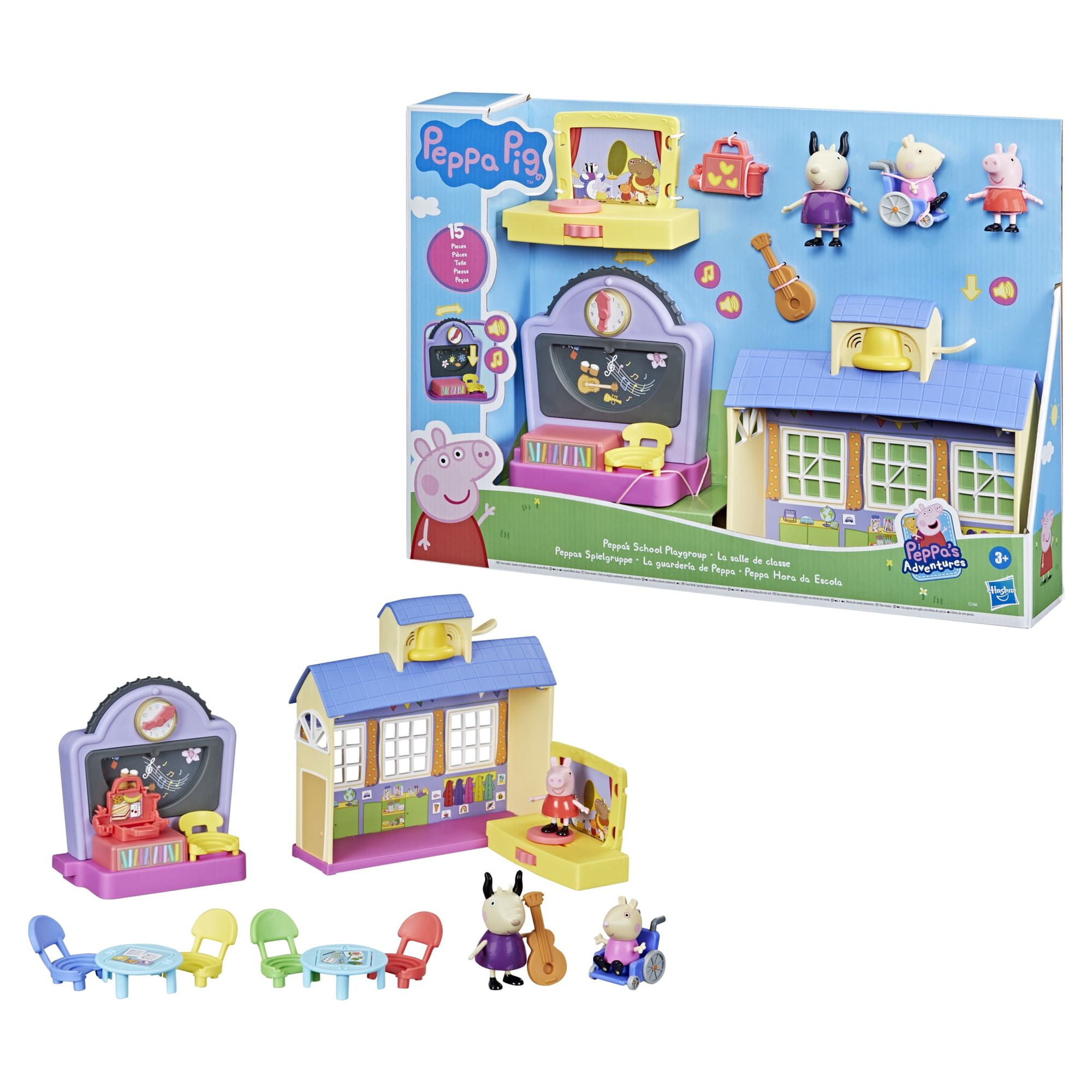 Peppa Pig Peppa’s Adventures Peppa's School Playgroup Preschool Playset