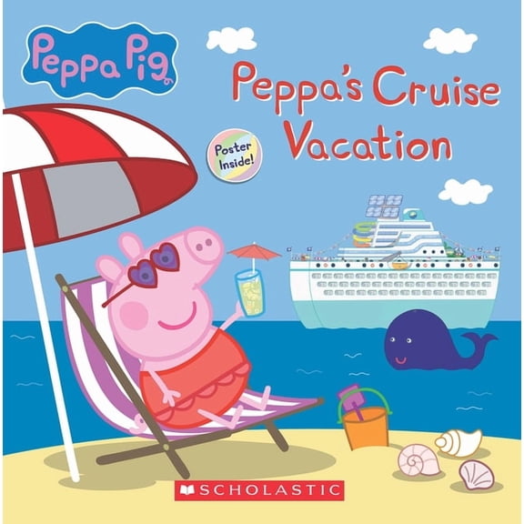 Peppa Pig: Peppa's Cruise Vacation, (Paperback)