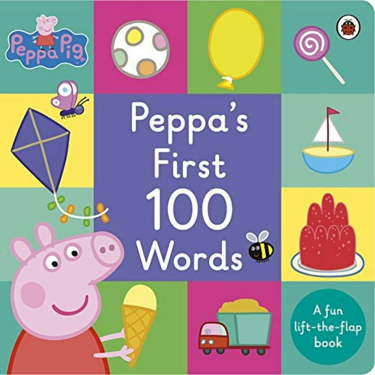 166 peppas first100words　音声絵本 Peppa Pig: Peppa's First 100 Words - Walmart.com