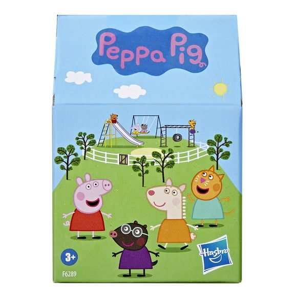 Peppa Pig Toys Peppa's Friends Surprise, 1 Random Figure from 12 Collectible Friends (1 Pack), Preschool Toys