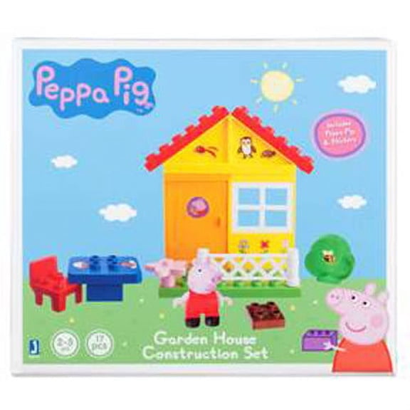 Peppa Pig Peppa's Garden House 17-Piece Construction Set