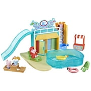 Peppa Pig, Peppa's Waterpark Baby Doll Playset Preschool Toy for Boys & Girls with 15 Pieces