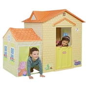 Little Tikes Peppa Pig Playhouse Indoor & Outdoor with Working Doors and Tunnel for Boys and Girls Ages 3+
