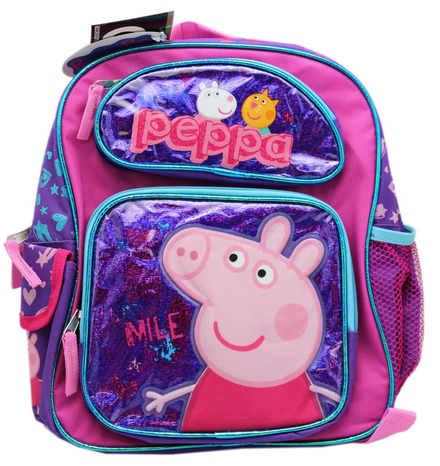 Peppa Pig Lunch Bag Insulated George Girls Pink Purple –