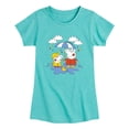 thumbnail image 1 of Peppa Pig - Rain - Toddler Girls Fitted Short Sleeve T-Shirt, 1 of 3
