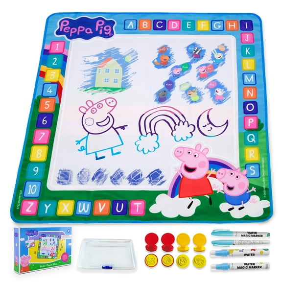 Peppa Pig Reusable Painting Writing Color Doodle Mat (100cm x 100cm)