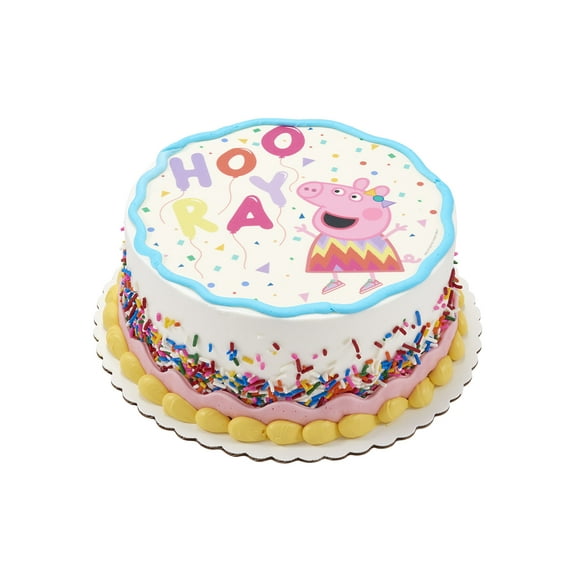 Peppa Pig Round Cake