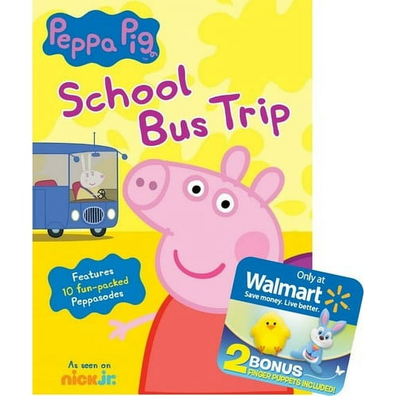 Peppa Pig: School Bus Trip (DVD), Eone, Animation