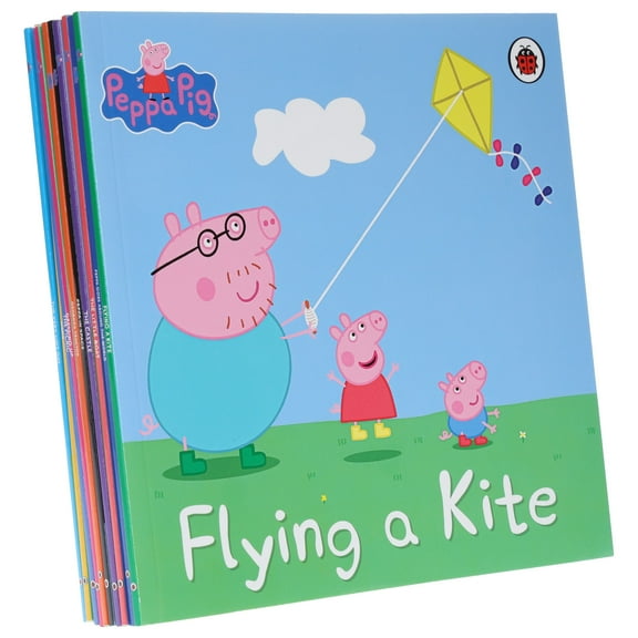 Peppa Pig Series By Ladybird: 10 Picture Books Collection set - Ages 2-6 - Paperback